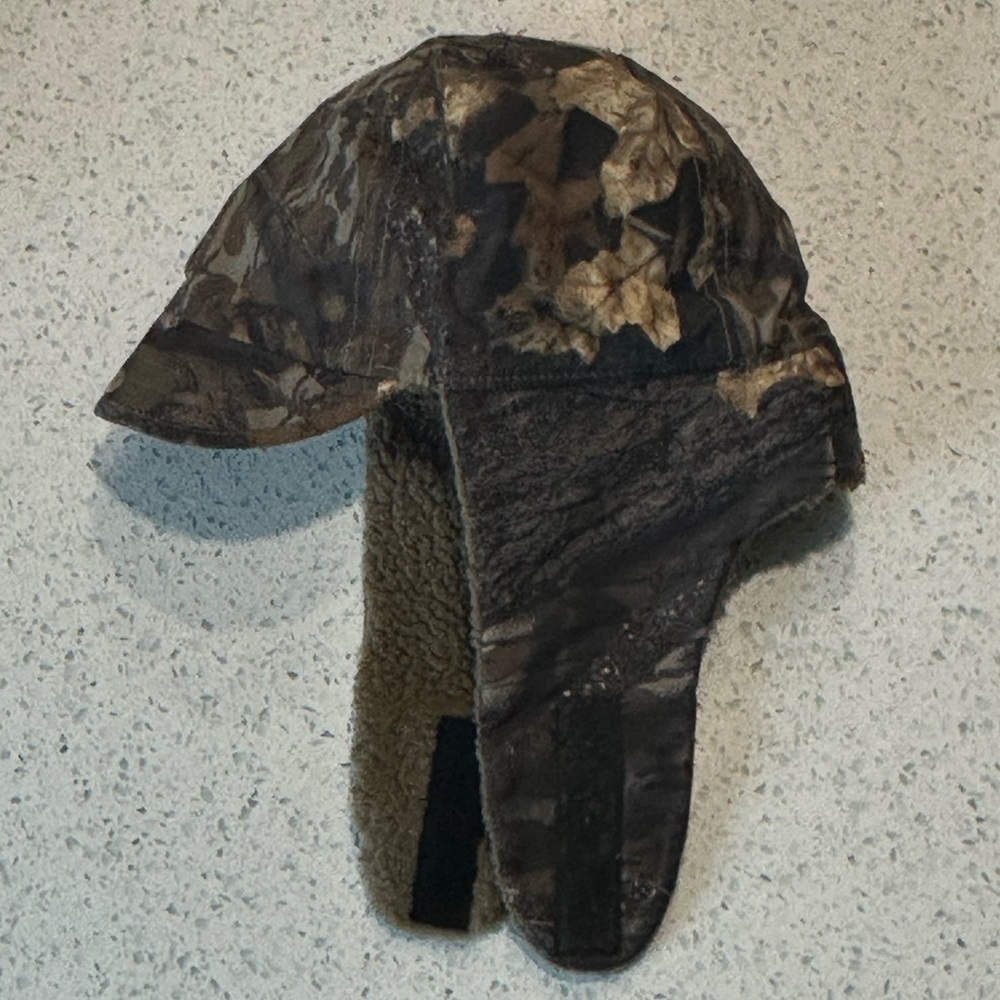 Columbia Camo Trapper Hunting Sherpa Lined Hat in S/M Unisex